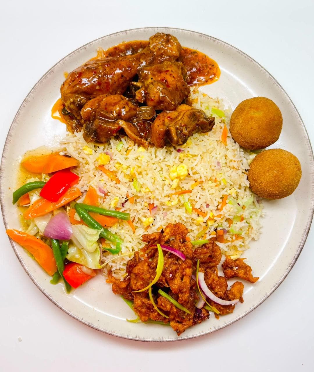 Weekend special set menu